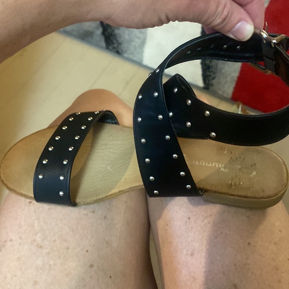 Sandals - black silver dots - Picture 6 of 7